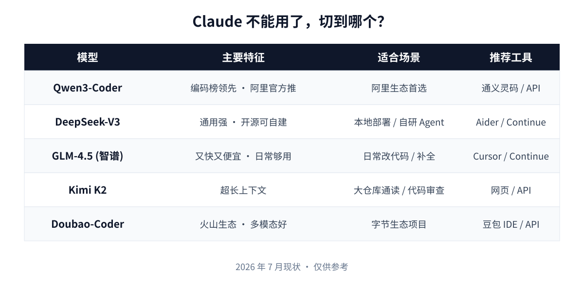 国产编码模型替代梯度