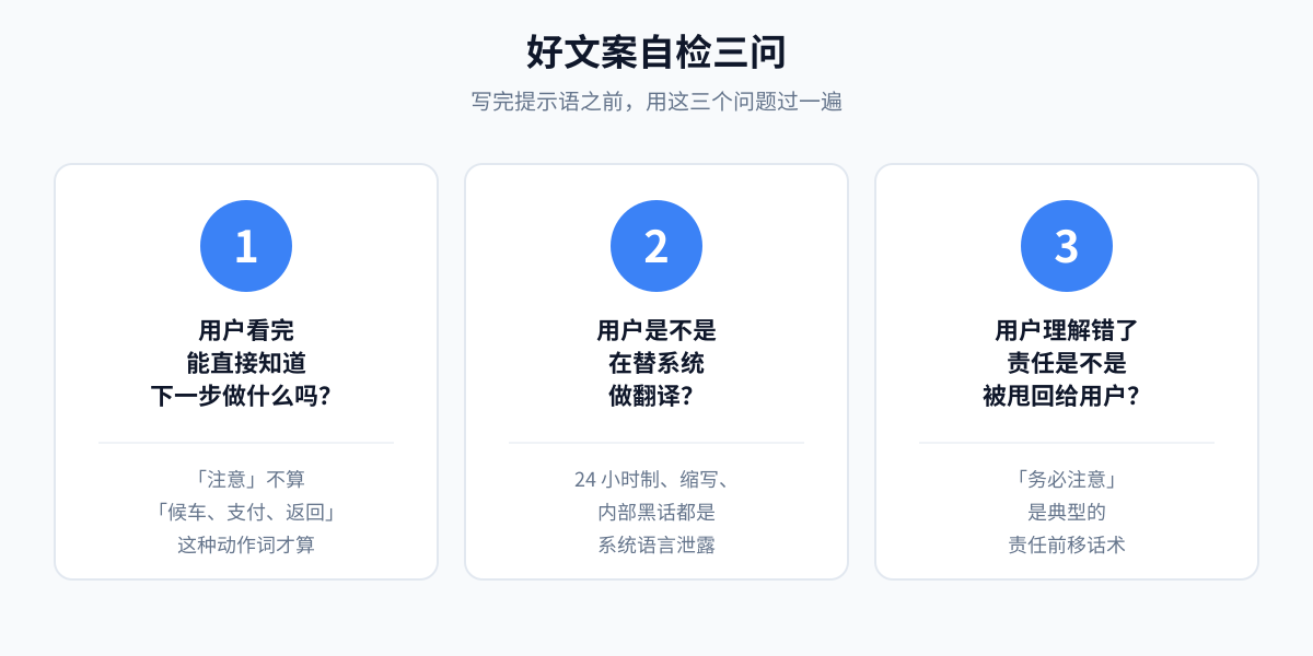 好文案自检三个问题